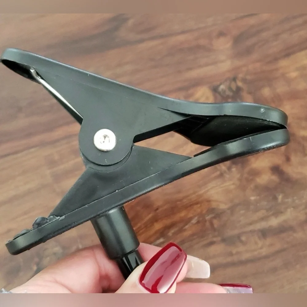 PHONE HOLDER, Flexible, Black, EUC
